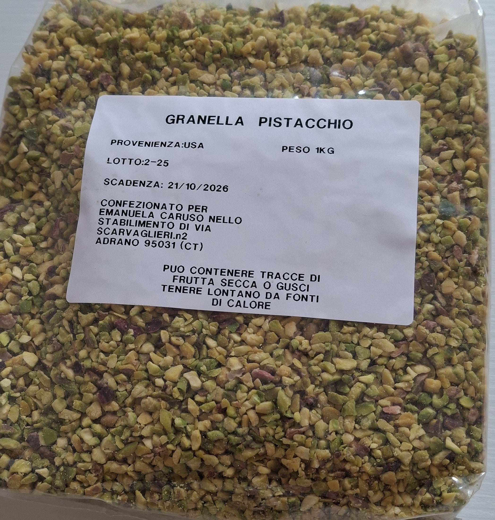 Granella di pistacchio