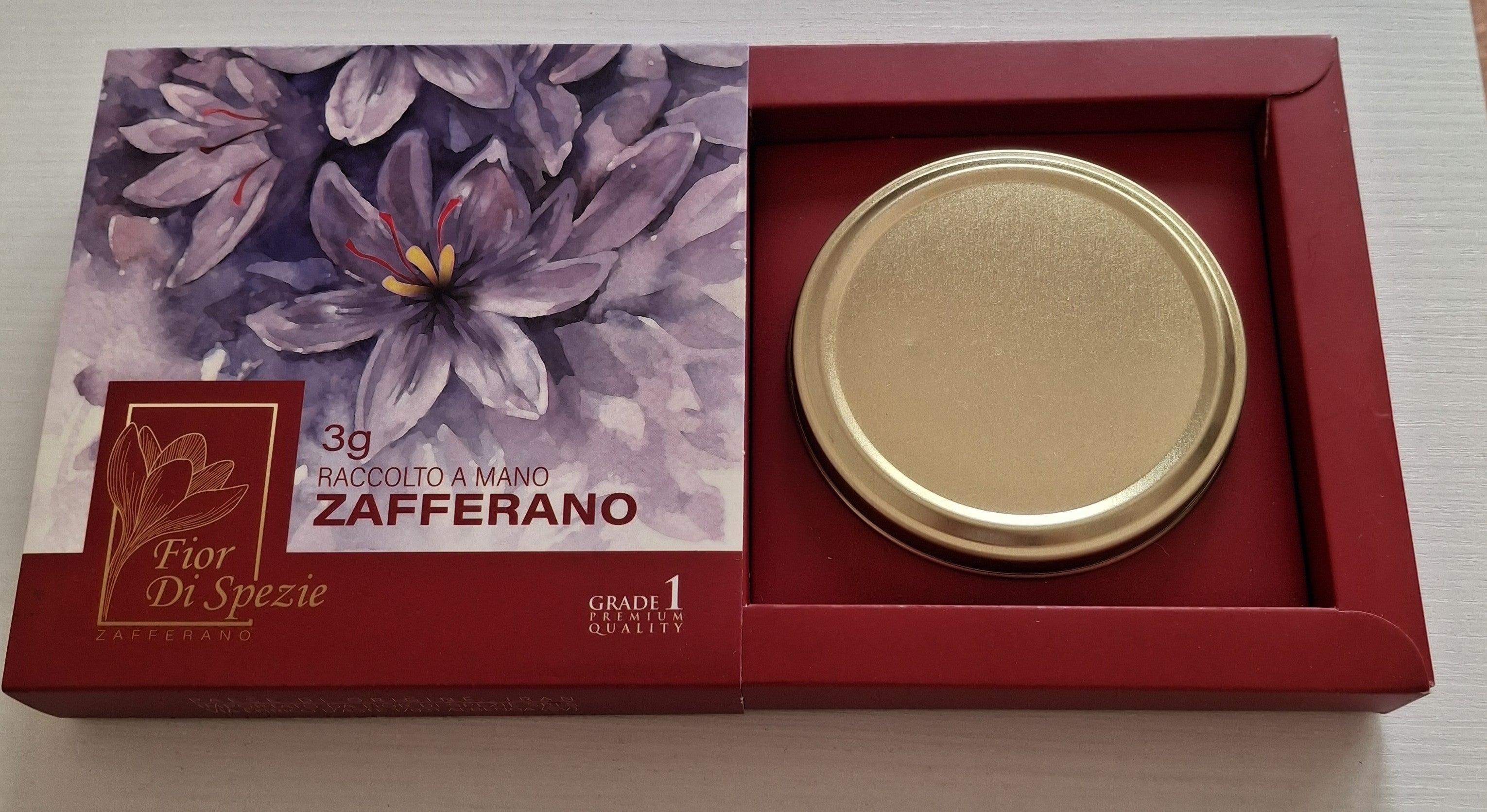 Zafferano puro in pistilli